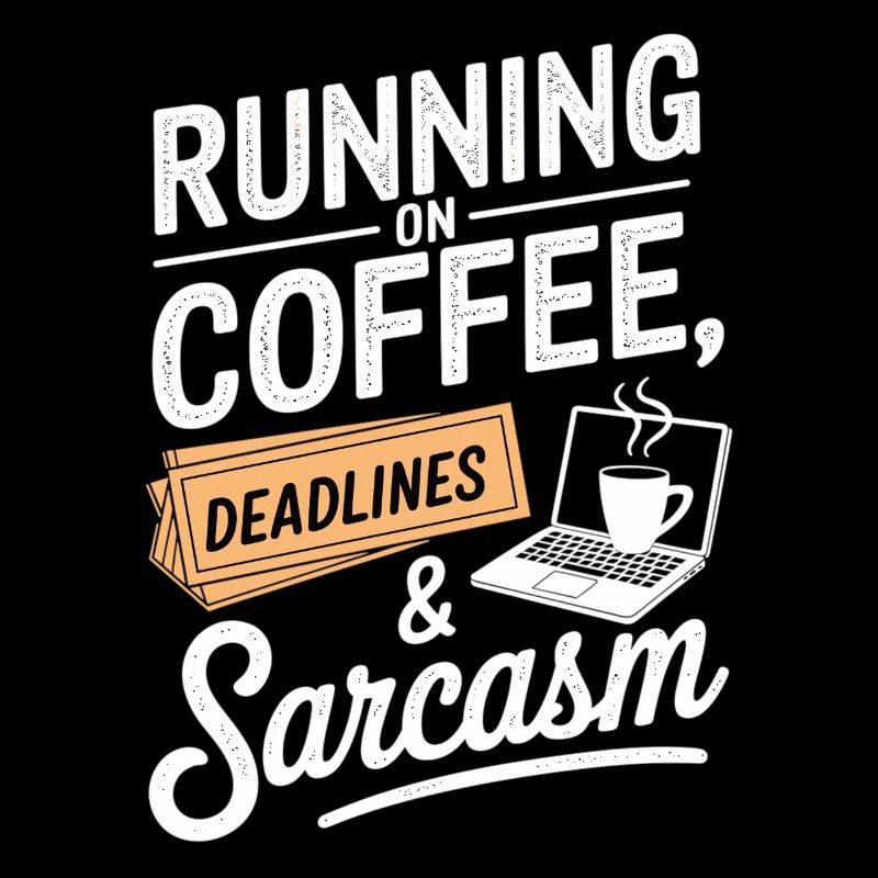 Running on Coffee, Deadlines & Sarcasm