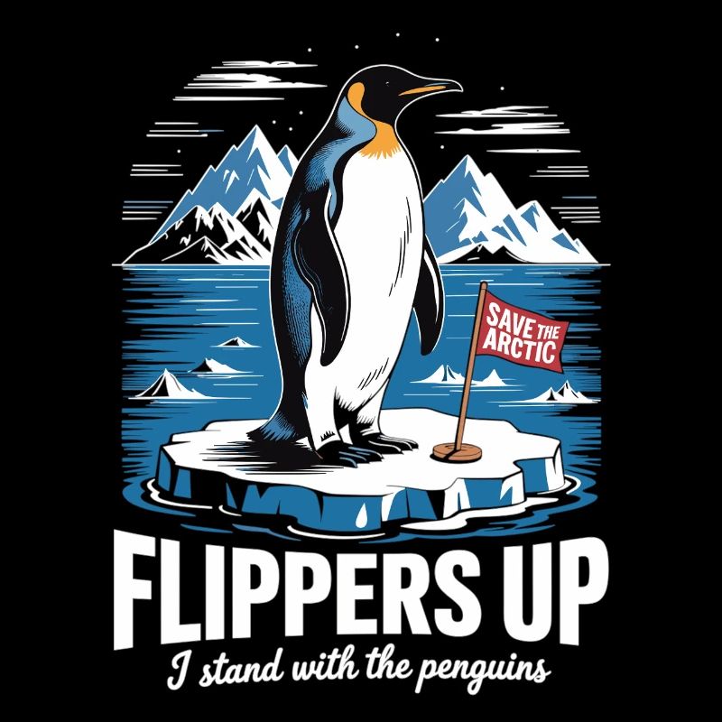 Penguin Protest – Save the Arctic