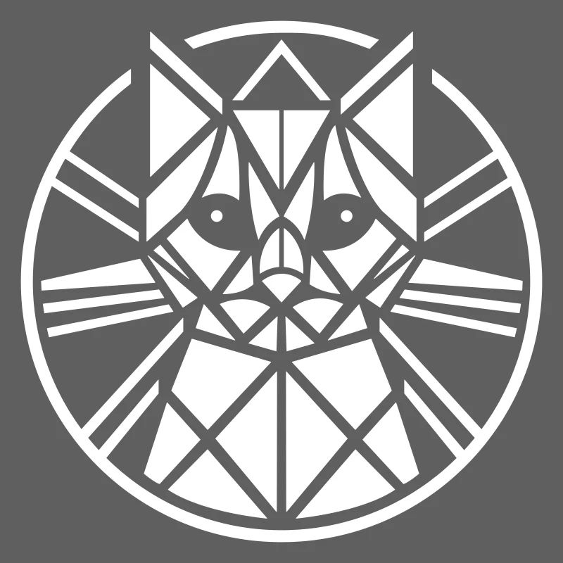 Artéfact de conception créative de chat