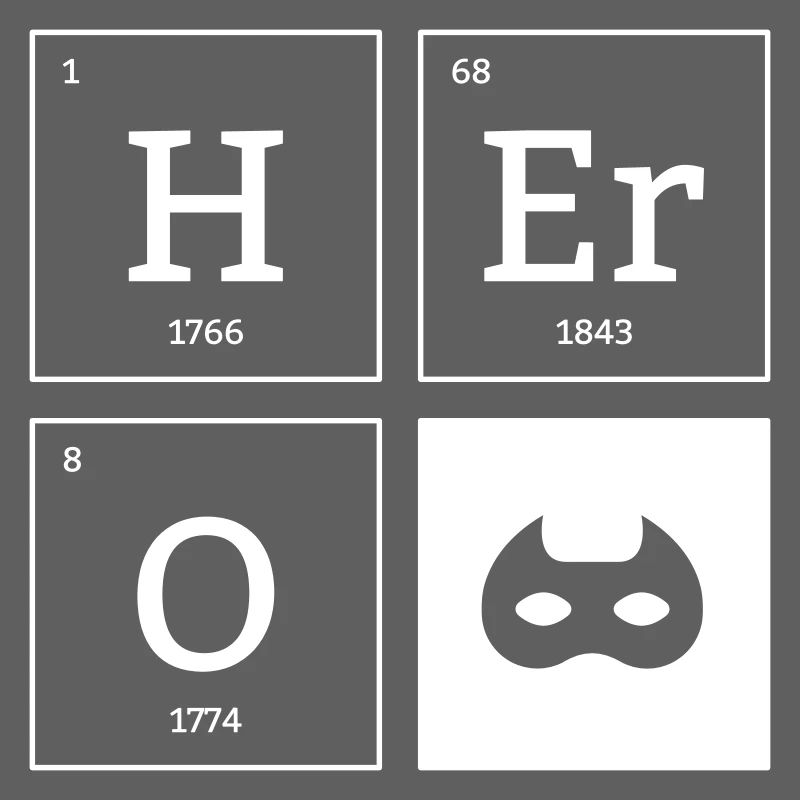 HERO Maske Superheld Elemente Geschenk