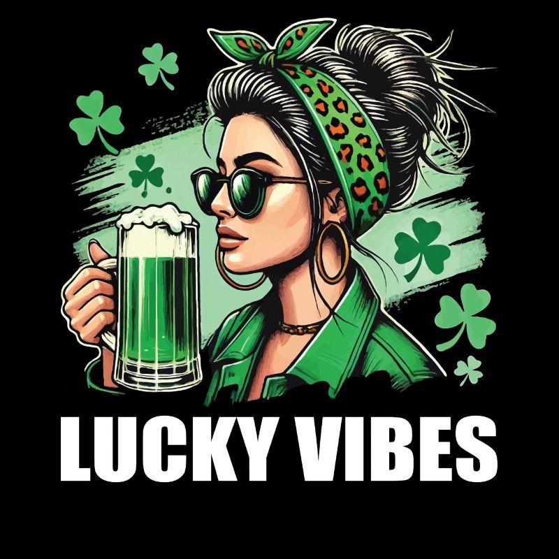 St. Patrick's Day Lucky Vibes Style
