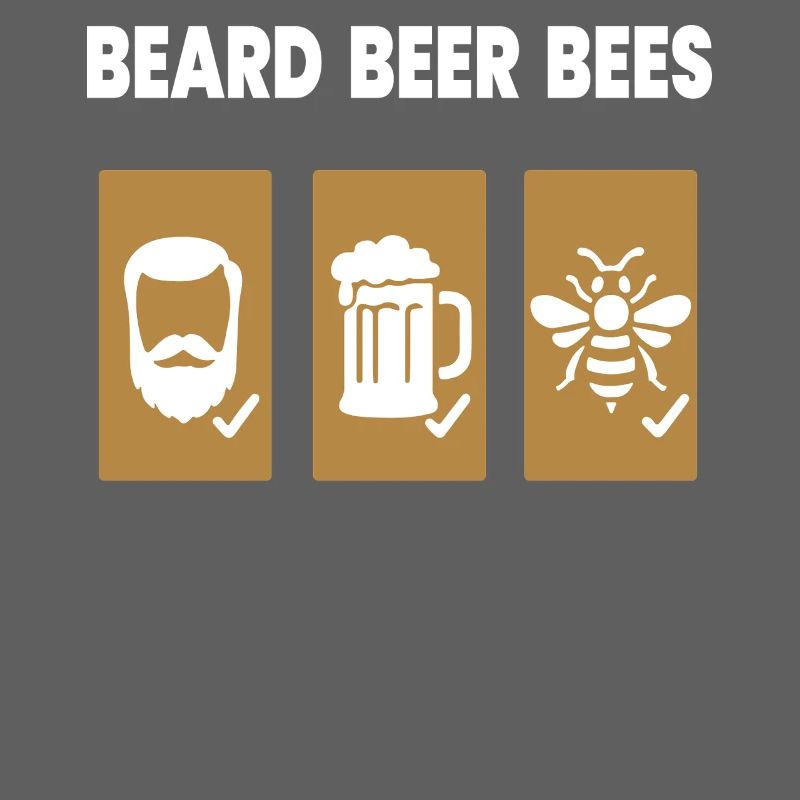 Bee Beekeeper Beard Beer Bees Men Beekeeper