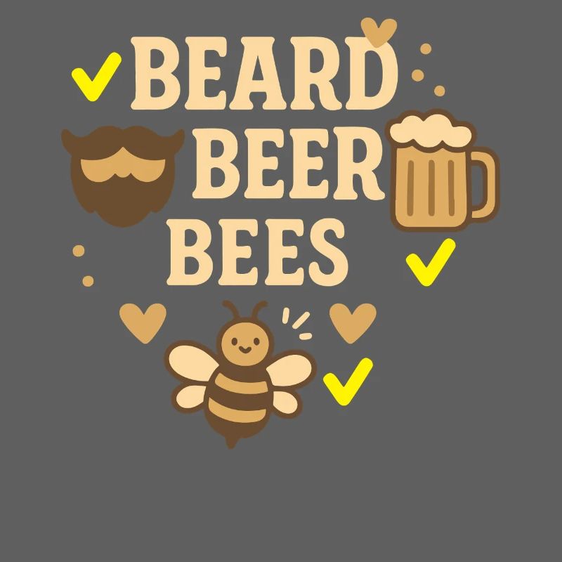 Bee Beekeeper Beard Beer Bees Honey