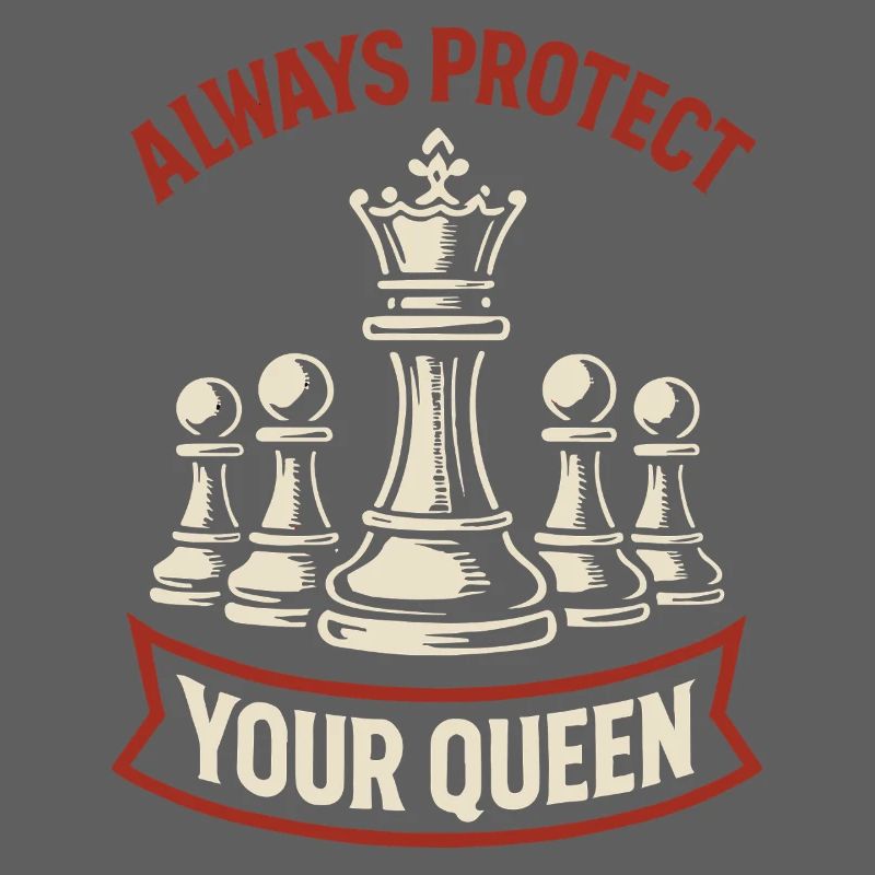 Always protect your queen chess player