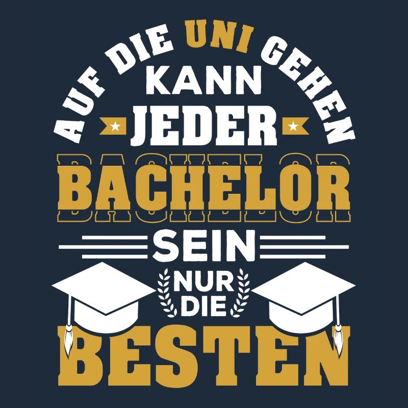 Bachelor Abschluss geschafft Uni Student Geschenk