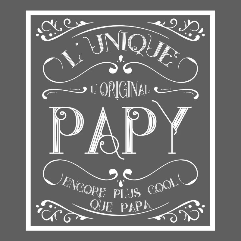 L'unique, l'original papy plus cool que papa