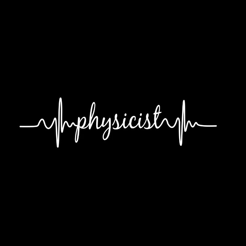 Herzschlag EKG Physicist Physiker Physik Geschenk