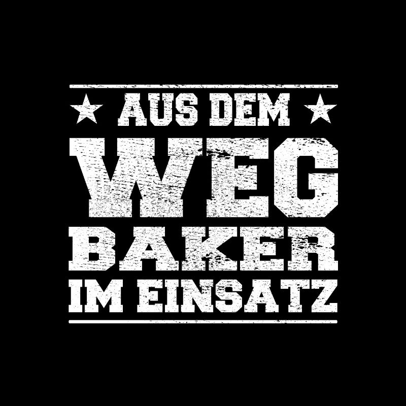 Aus dem Weg Baker im Einsatz Design