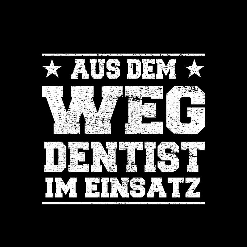 Aus dem Weg Dentist im Einsatz Design
