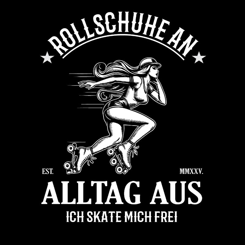 Rollschuhe an – Alltag raus – Ich skate mich frei
