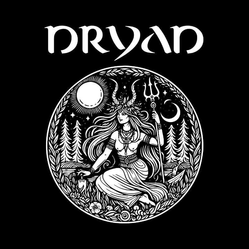 Conception mystique de la dryade – nature de la forêt