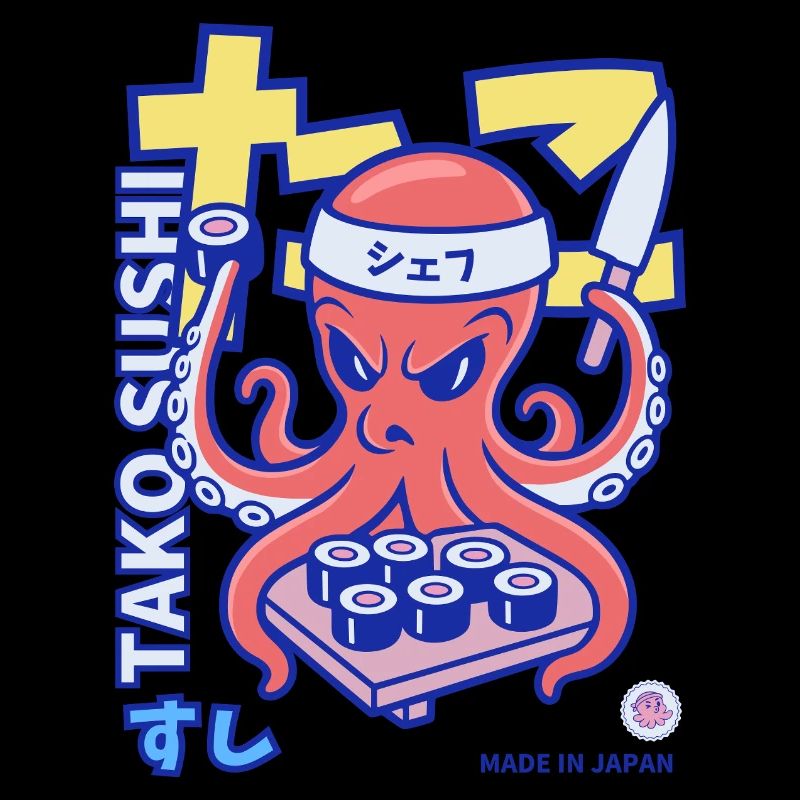 Sushi Octopus Chef