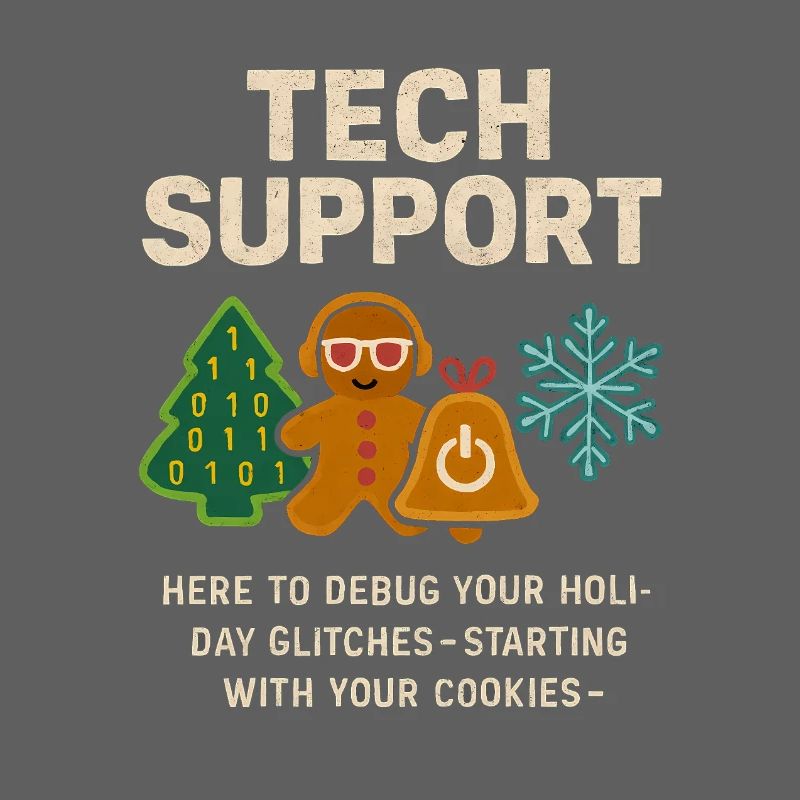 Admin Christmas Gift IT Support Debugging