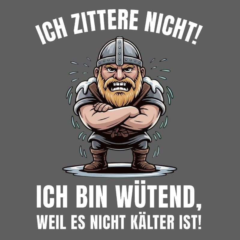 Wikinger brüllt: Kälte ignorieren
