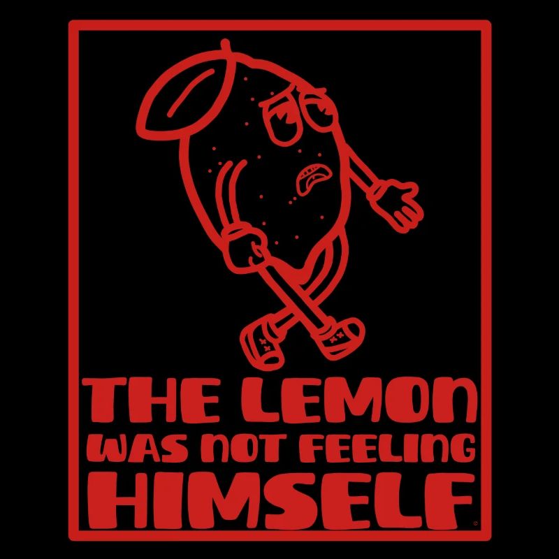 Feel like a cartoon lemon