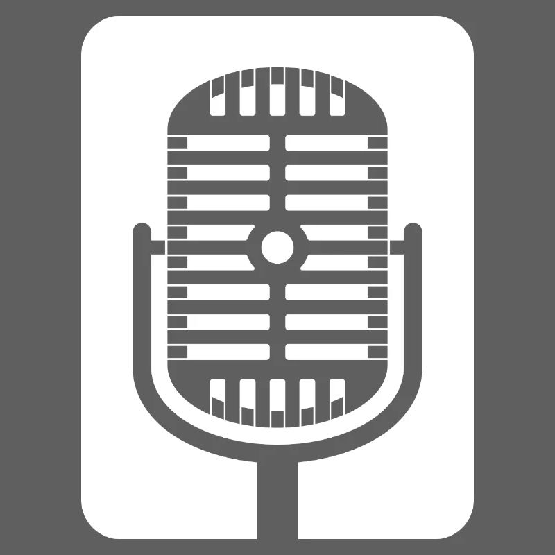 Emblème du micro rétro