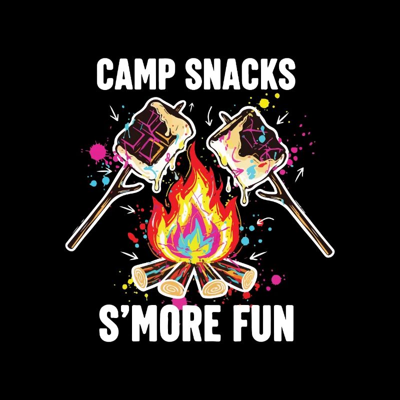 Camp Snacks S'mores Campfire