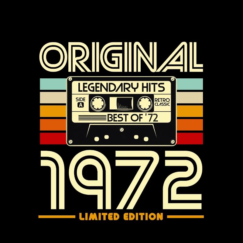 Cassette Originale 1972 Rétro