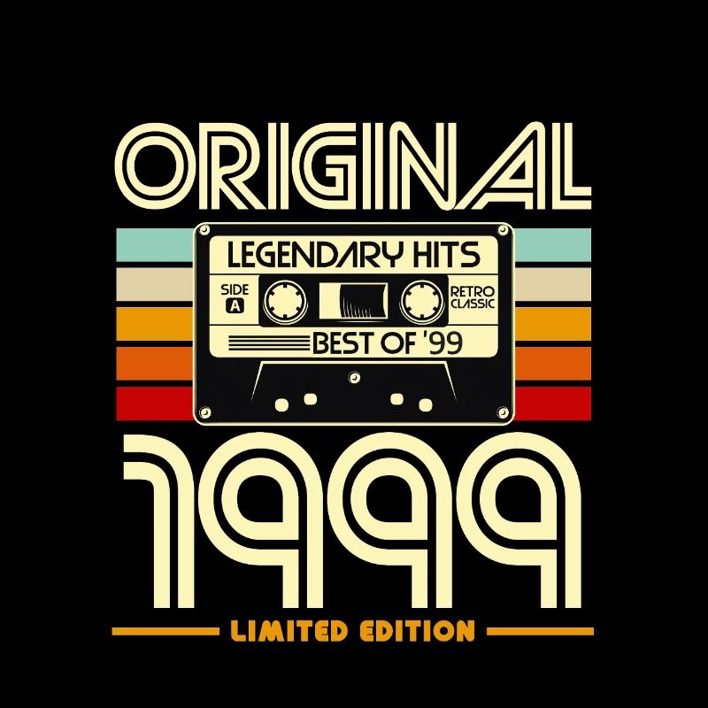 Original 1999 Cassette Rétro