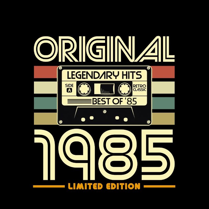 Original 1985 Retro Cassette
