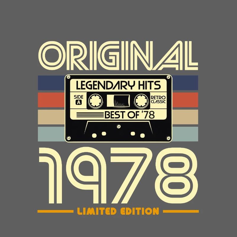 Original 1978 Cassette Rétro Édition