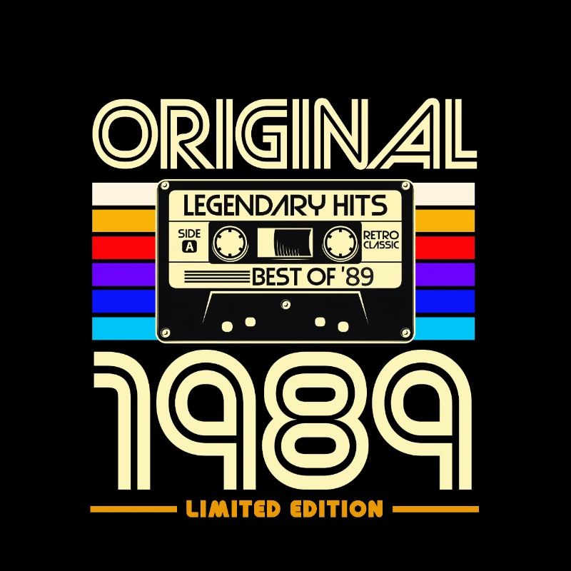 Original 1989 Cassette Édition Limitée