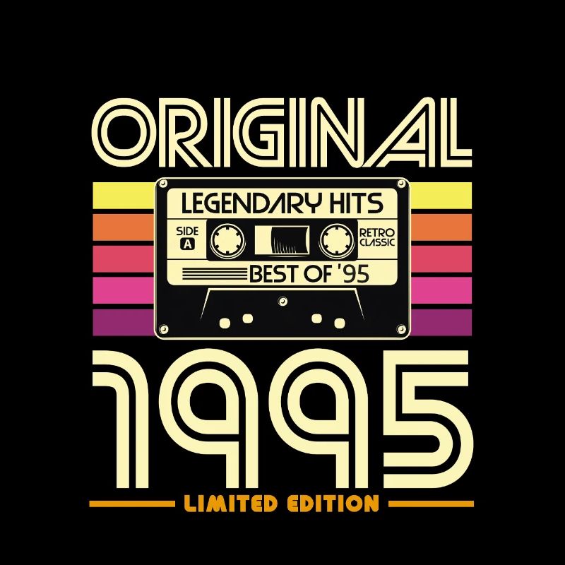 Original 1995 Vintage Cassette Tee