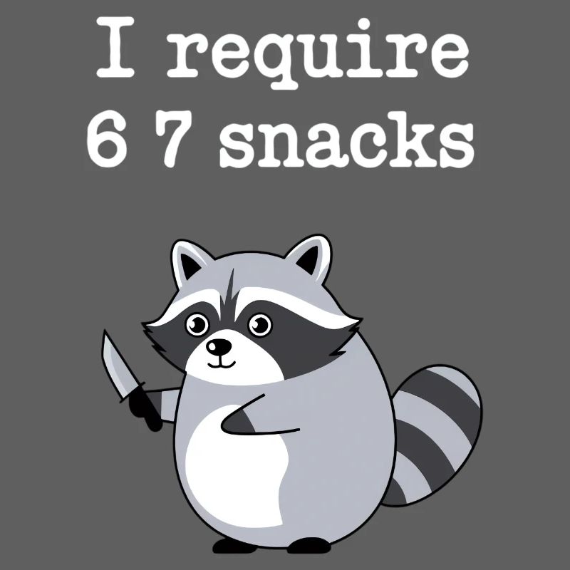6-7 Internet Meme Cooler 6 7 Waschbär