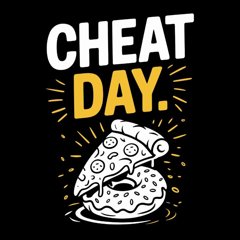Cheat Day Fitness Genuss Pause Training Workout