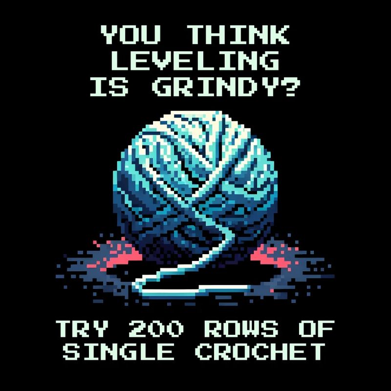 200 rangs de mailles serrées | Crochet Patience