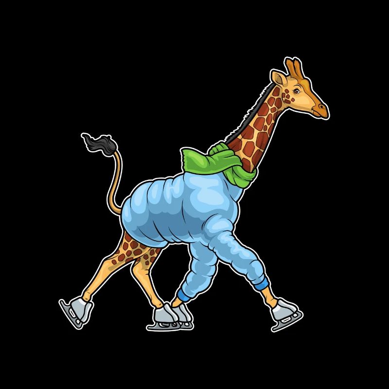 Giraffe Skating Skates