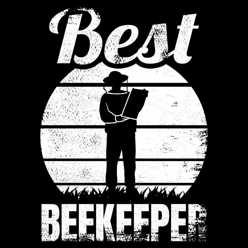 Funny beekeeper