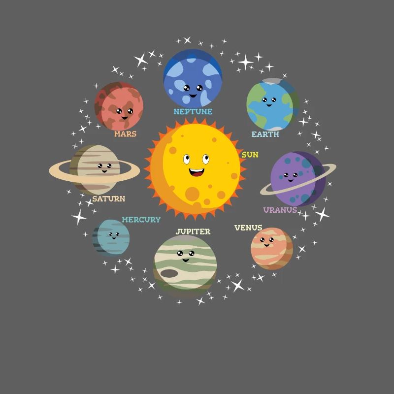 Solar System Planets - Galaxy Spaceman Gift