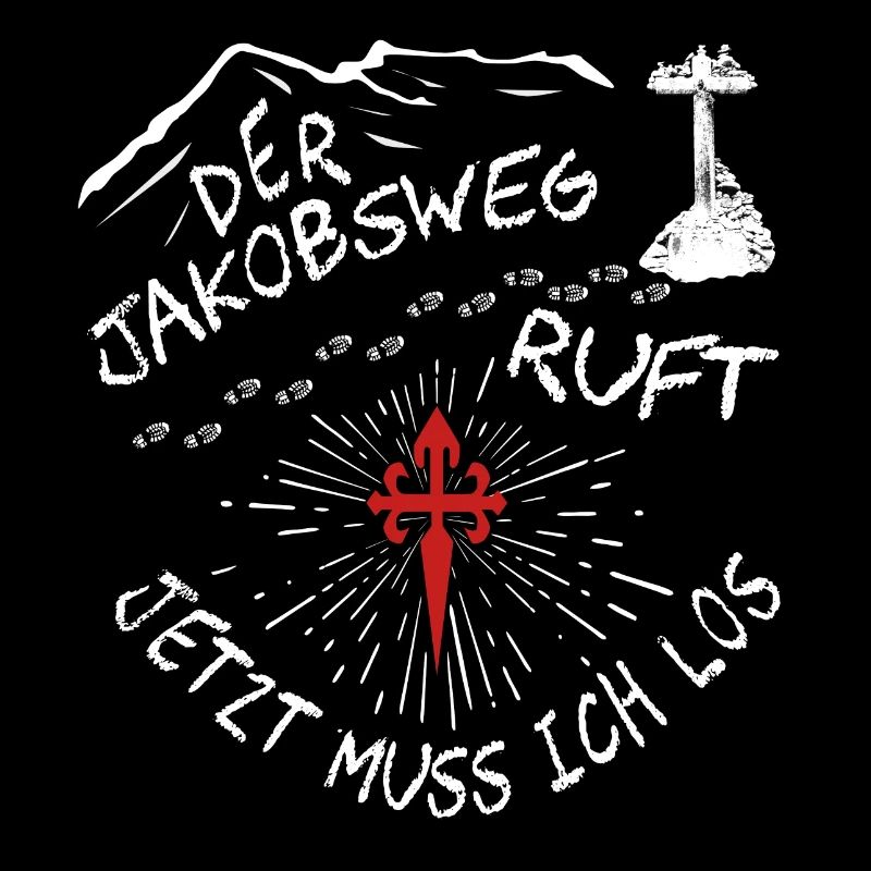 Der jakobsweg ruft Santiago Pilger Jakob