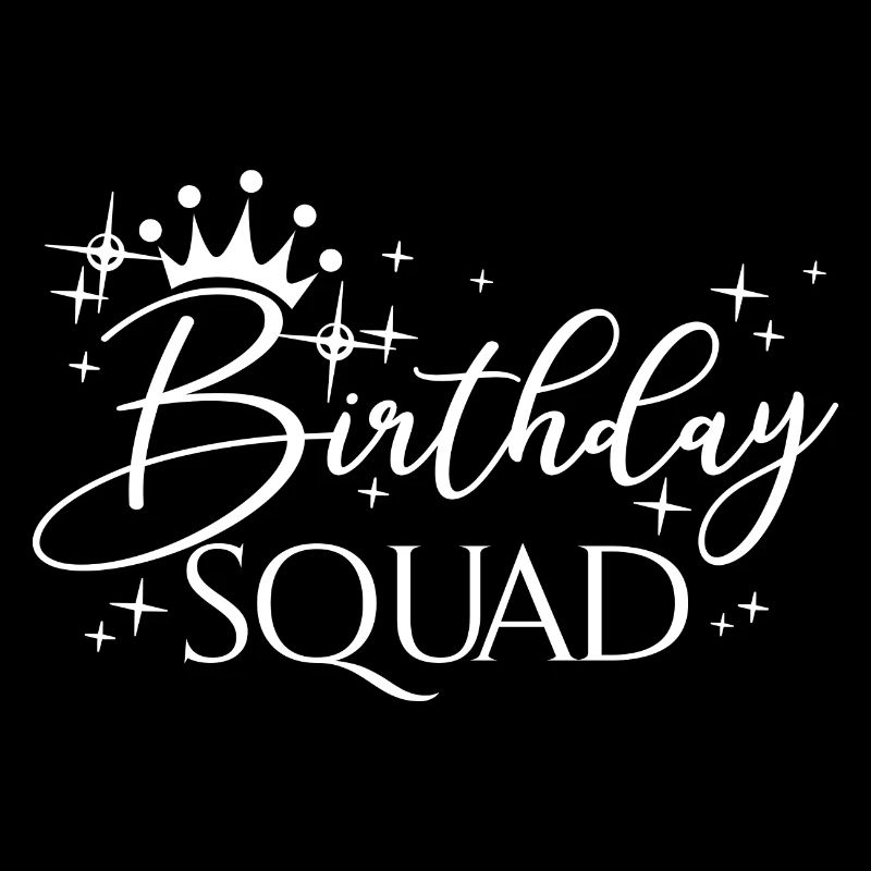 Birthday Squad Matching Group Birthday Party Gift