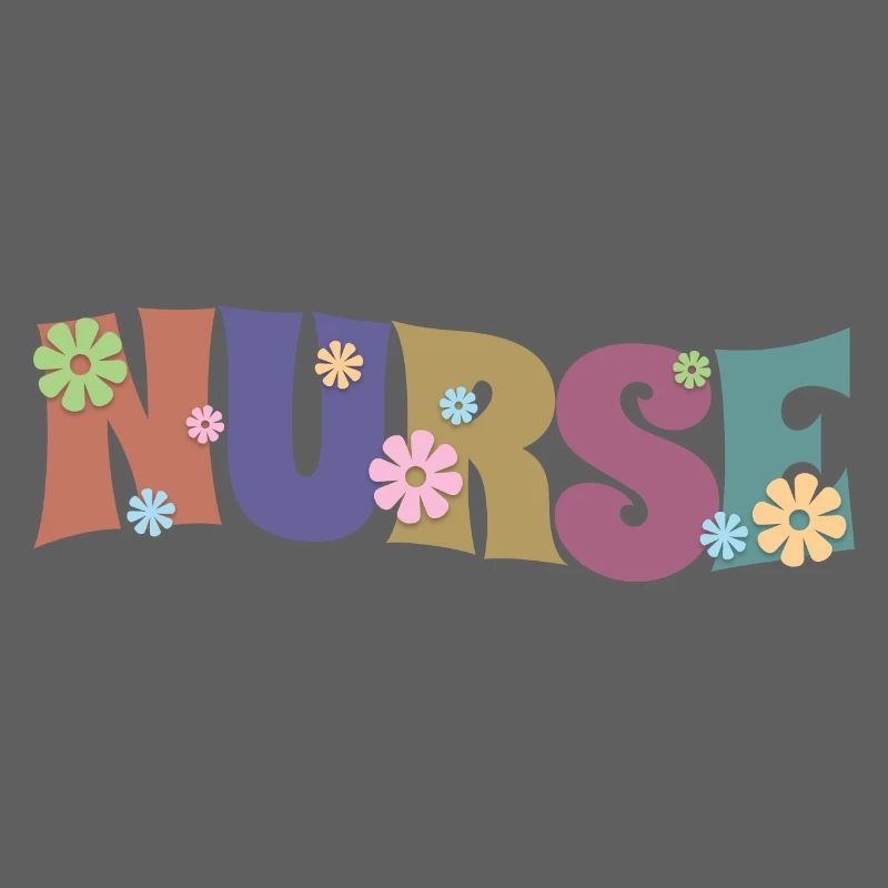 Cool Flower Nurse Gift For Nursing Future Nurse