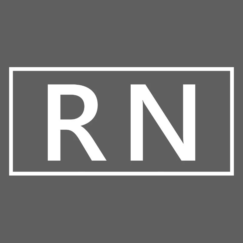 RN oder Registered Nurse Proud Graduated Nursing