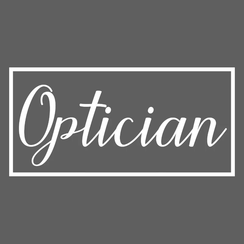 Optiker stolzer diplomierter Optikerstudent