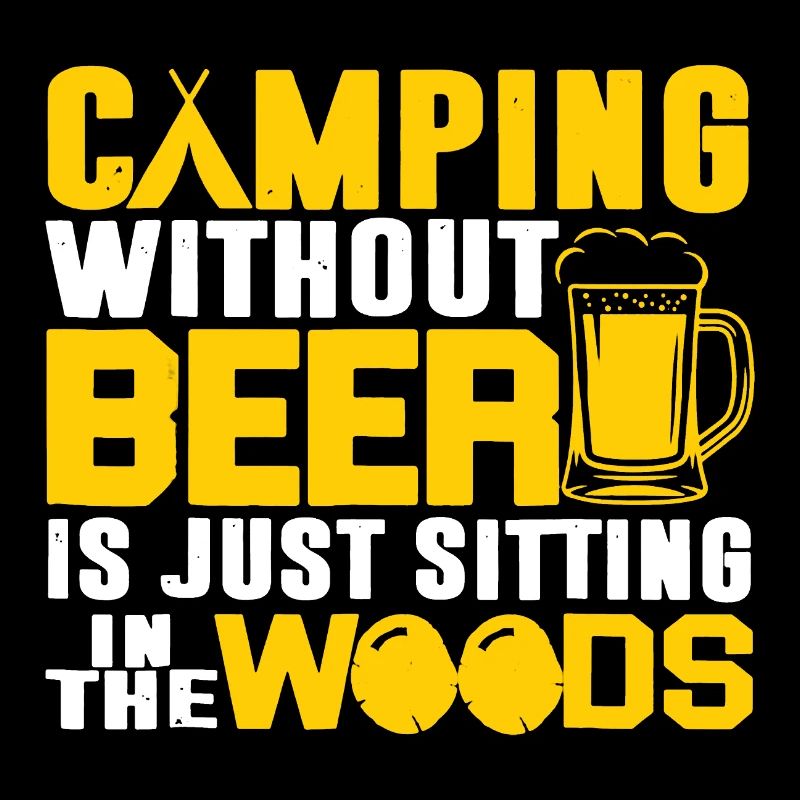 Camping And Beer