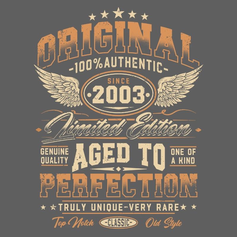 Original 2003 Vintage Born Birthday Gift