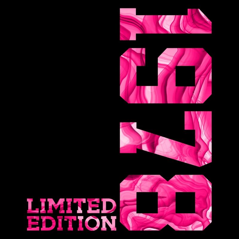 48E ANNIVERSAIRE ÉDITION LIMITÉE ROSE 1978