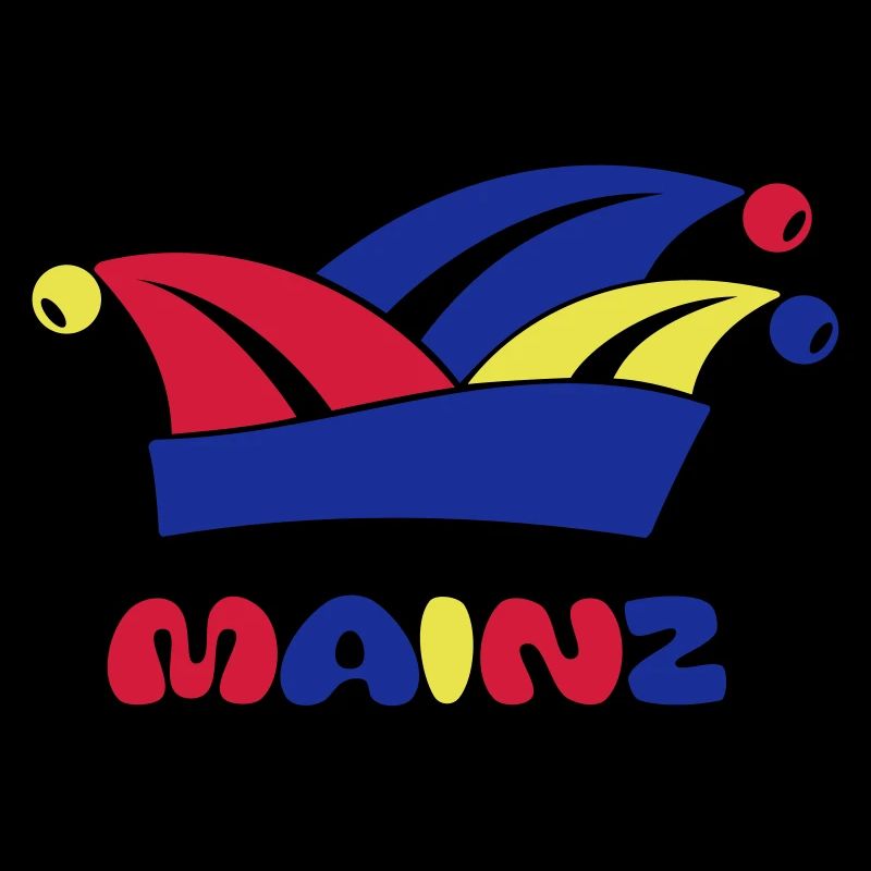 Fasching Narrenkappe Mainz 1, 2 oder 3 Farben