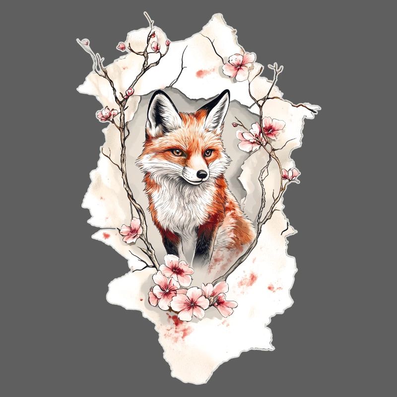 Fox Cherry Blossoms