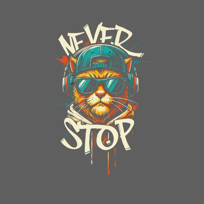 Hip-hop Chat Head Graffiti
