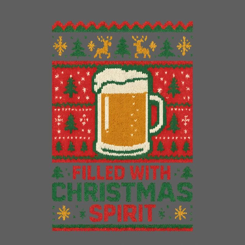 Chope de bière Pull de Noël