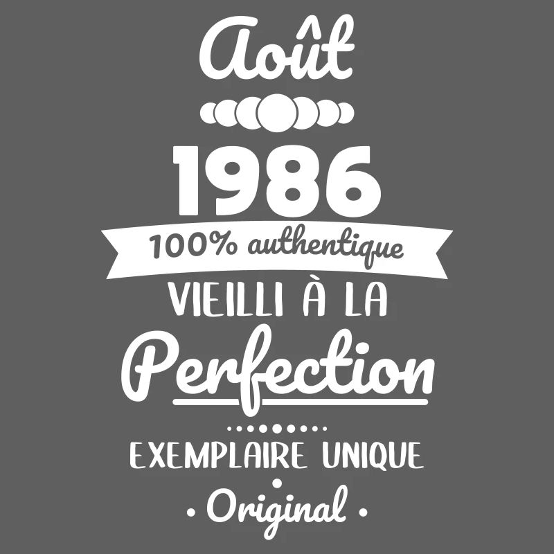 40th Anniversary - August 1986 Original