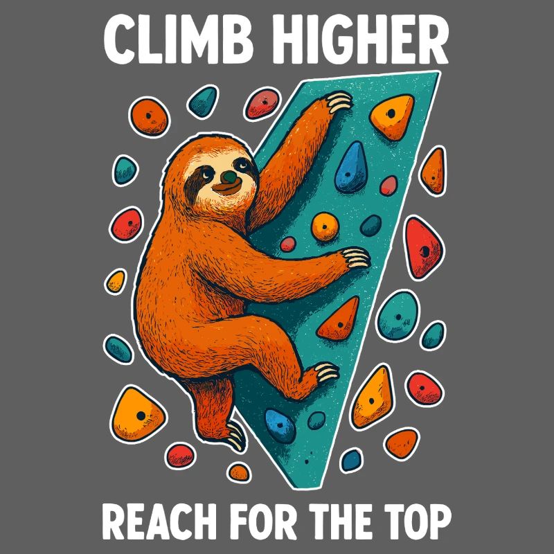 Bouldering Sloth Climbing Boulder Climber