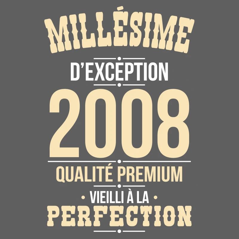 2008 – Millésime d’exception – Qualité premium