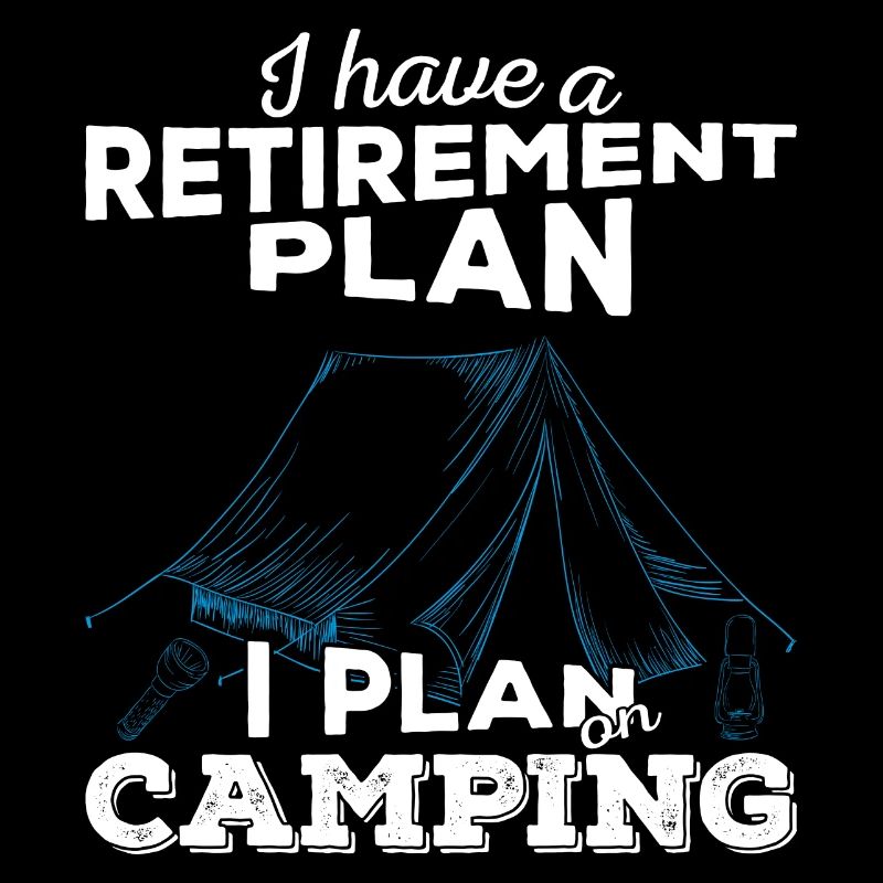 Régime de retraite de camping (lumière)