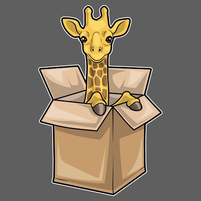 Giraffe Karton